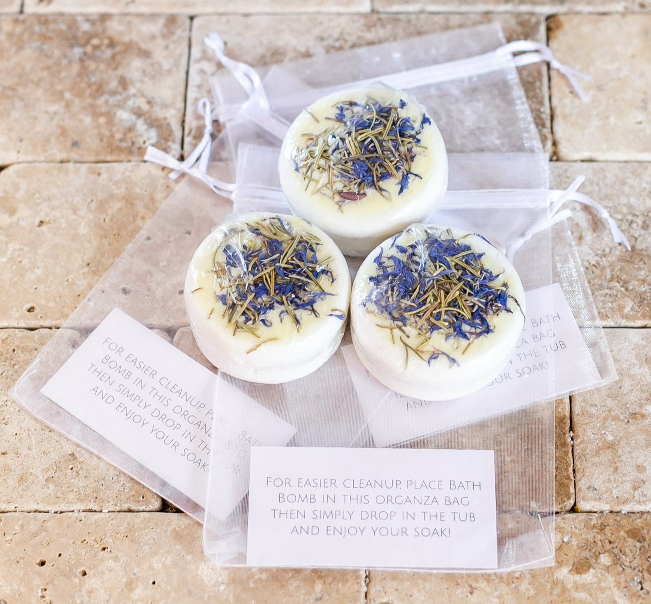 Eucalyptus Chamomile Bath Pastry - 3 pack