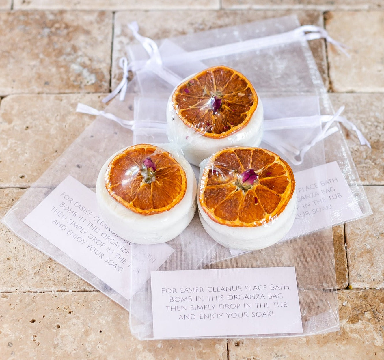 Mandarin Rose Lemon Bath Pastry - 3 Pack